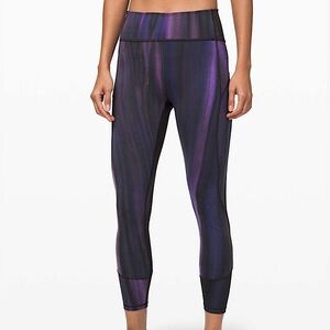 Lululemon, Size 4, Purple, In Movement 7/8 Tight Everlux 25”